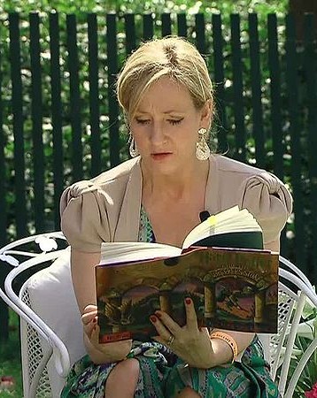 JK Rowling reading via Wikimedia Commons
