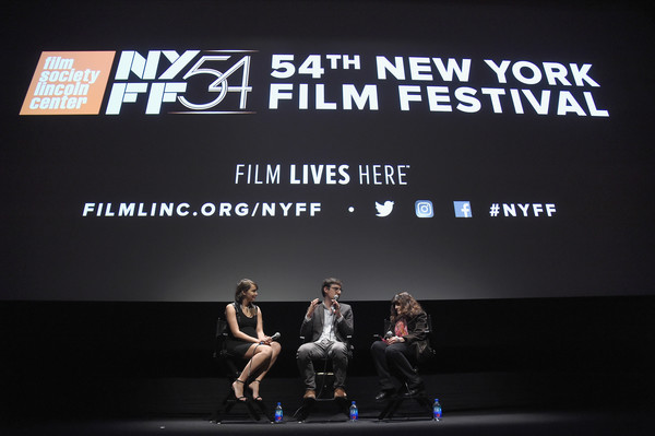 Cast & Creators of My Entire High School Sinking Into the Sea present the film at 54th Annual NYFF. (Photo by Jamie McCarthy/Getty Images North America)