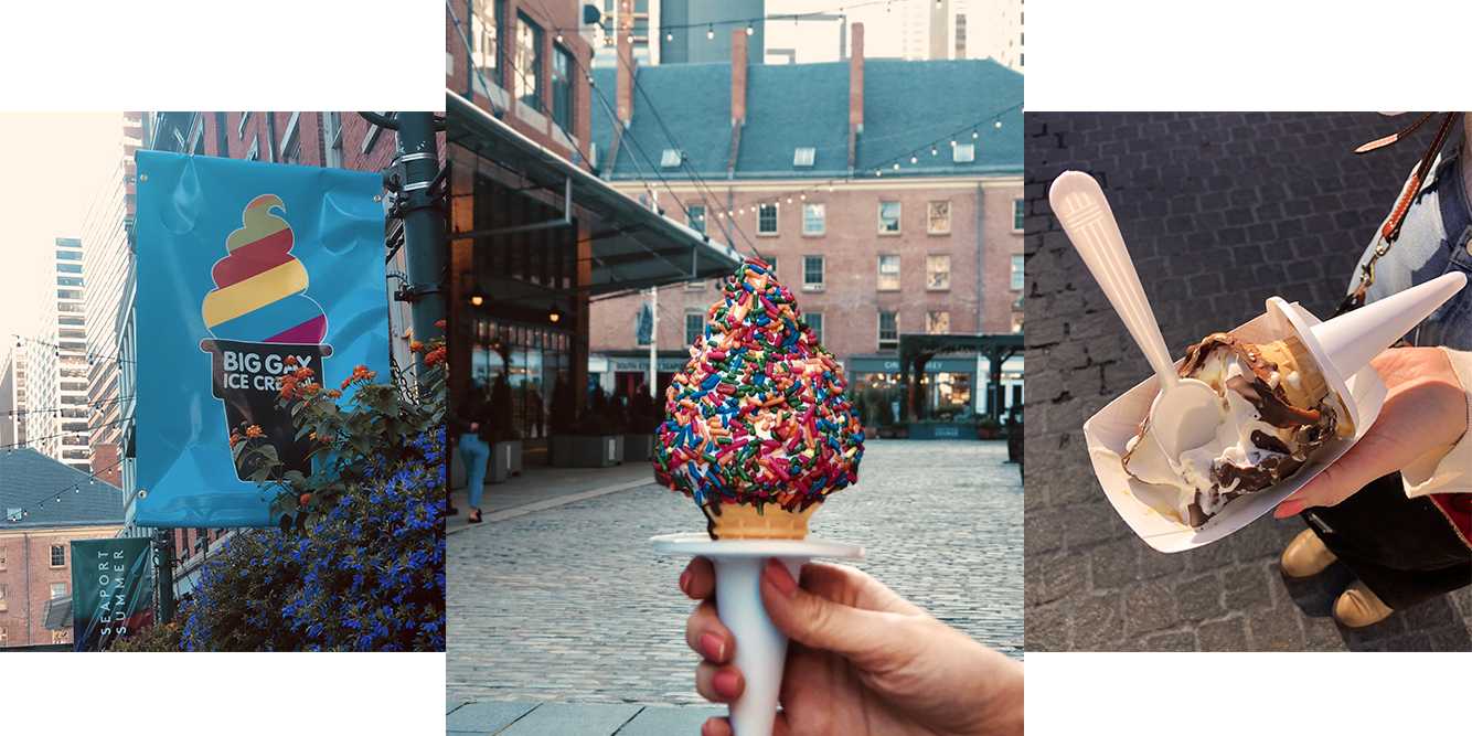 NYC - South Street Seaport, Hours + Location, Big Gay Ice Cream