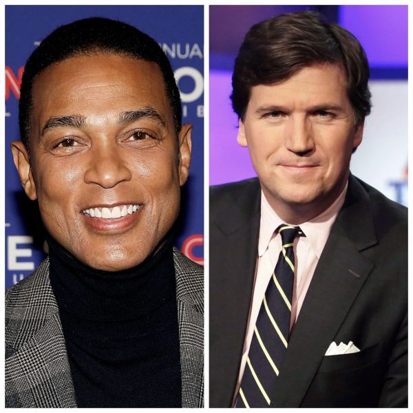 Cable news anchors Tucker Carlson and Don Lemon abruptly leave their networks