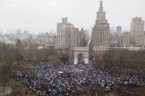 Hands off Rafah: 50,000 New Yorkers protest in Washington Square Park