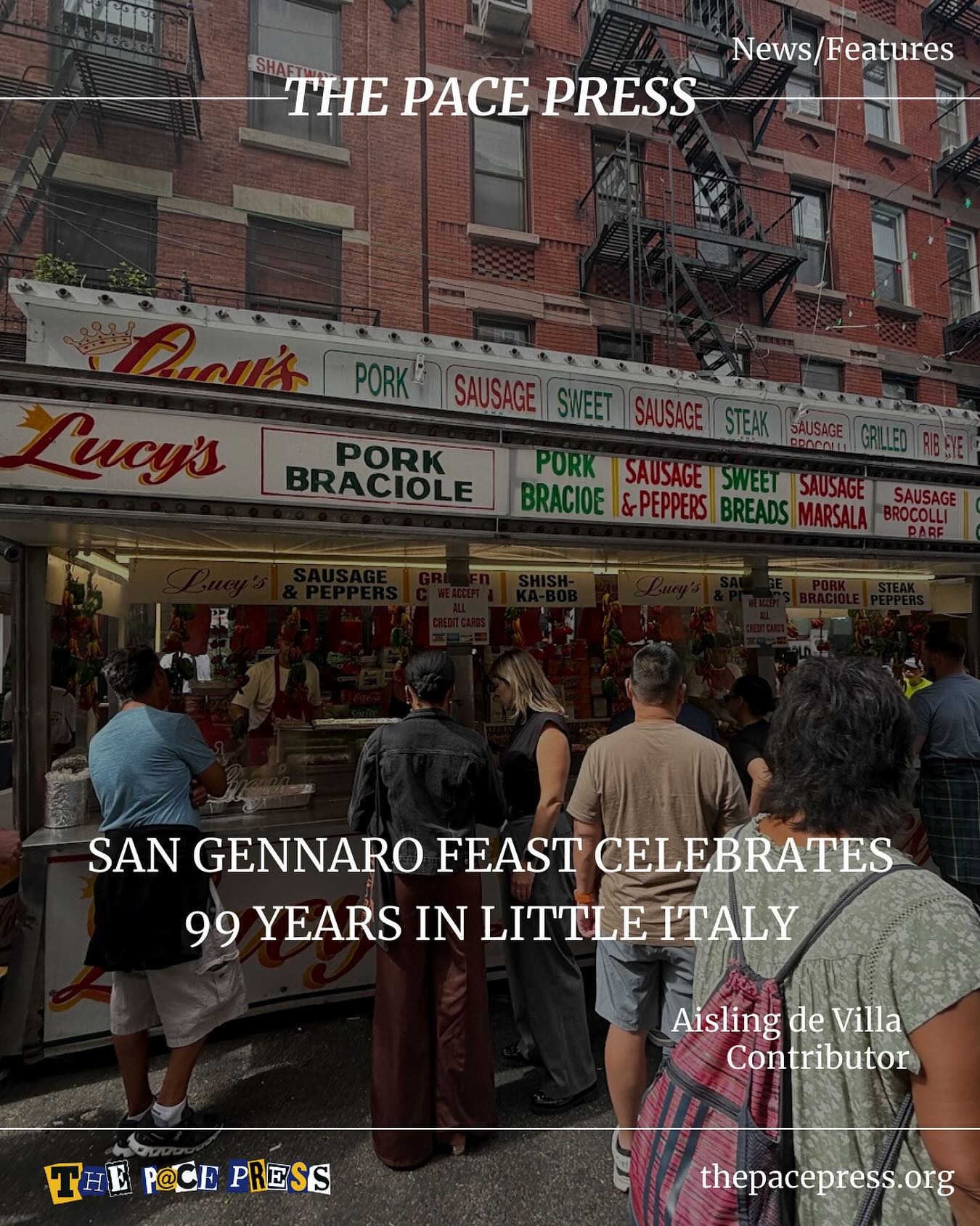 Who else went to grab some cannolis at San Gennaro this year? See how the tradition continues in our latest feature- link in bio.
✍️: @aislingdevilla
Photo by Aisling De Villa
#littleitaly #sangennarofeast