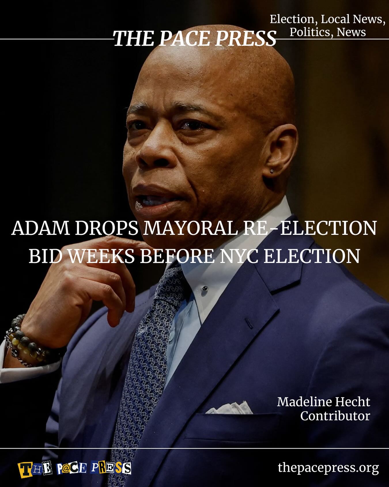 Eric Adams officially exits the NYC Mayoral election with just less of a month left before New Yorkers vote for their next Mayor.
Check out our article covering Adam’s exit on the race in our News section!
#nyc #mayor #mayorelection
written by: Madeline Hecht
image source: heute.at