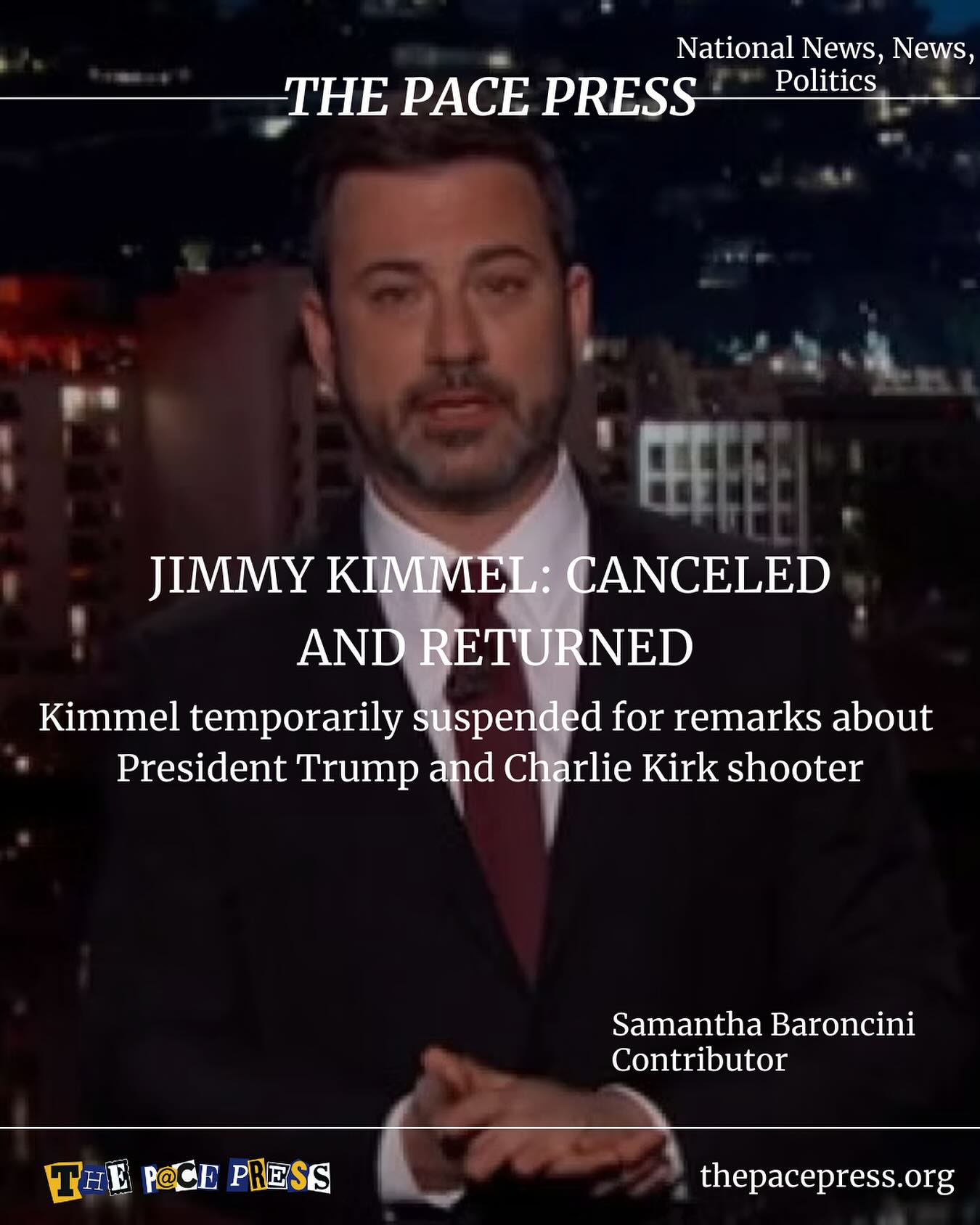How many of you will be tuning back in to Jimmy Kimmel’s Live show now that he’s returned?
Kimmel’s suspension article can be found in our News section, link in bio!
#jimmykimmel #liveshow
written by: Samantha Baroncini
image source: heute